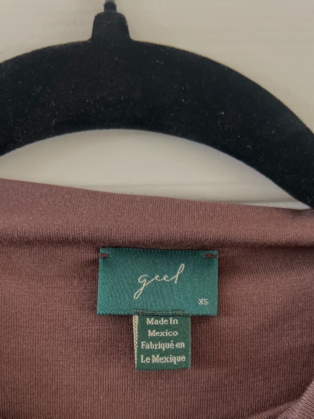 Geel Elodie Dress Hickory Brown / XS NWOT - Picture 4 of 4